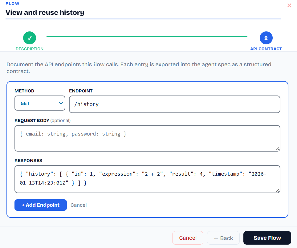 API contracts